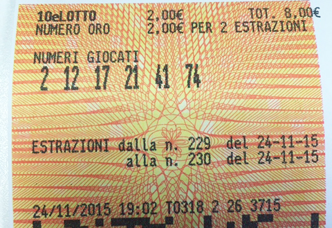 Punta un euro sul “numero oro”, azzecca 6 numeri e vince 10 mila euro