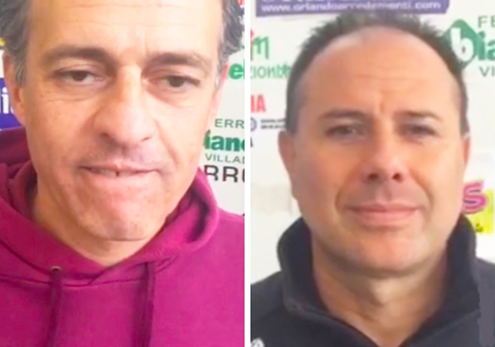 Mister Castelnuovo: “Andiamo sopra le aspettative”. Bassani: “Nel secondo tempo siamo spariti”. Videointerviste