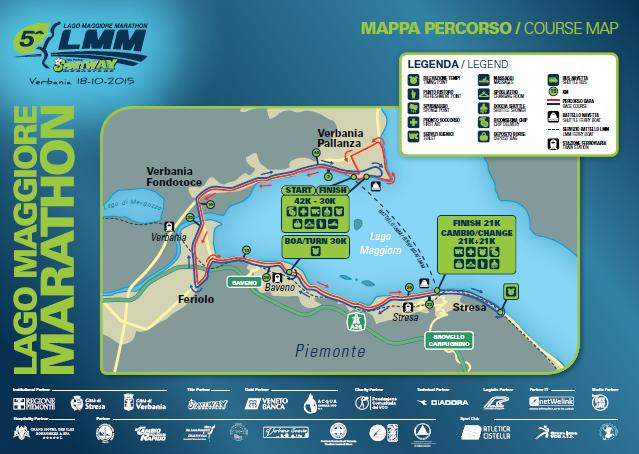 Si corre la maratona del Lago Maggiore: mappa e orari della chiusura strade
