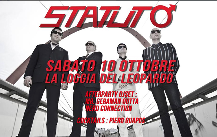 Alla Loggia del Leopardo l'ultima data del tour degli Statuto. E ci si va anche in bus...