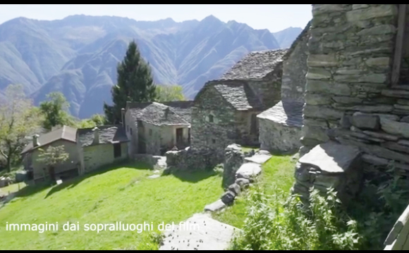 In Val Grande si gira il film "La Terra Buona". Oggi in tv su Rai 3