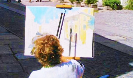 Adunata di pittori ossolani per una giornata di pittura en plein air
