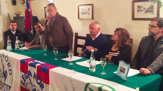 I vertici della Lega a Domo per il neo direttivo ed il segretario cittadino. Videointerviste