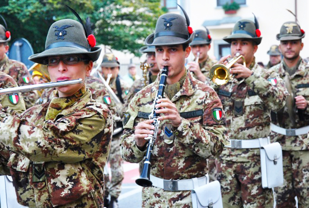 A Domo il Concerto della Fanfara della Brigata Alpina Taurinense