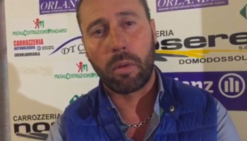 Juve Domo- Omegna: mister Pettinaroli espulso: “Un litigio con Puzzello, avremo occasione di chiarirci”. Videointervista