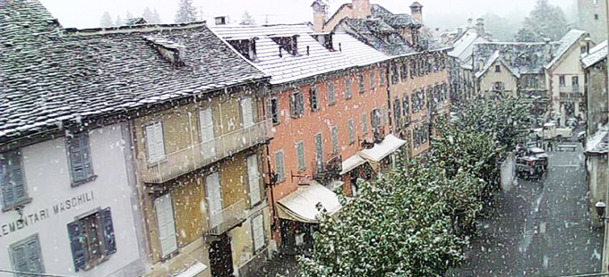  Primi fiocchi di neve in Val Vigezzo